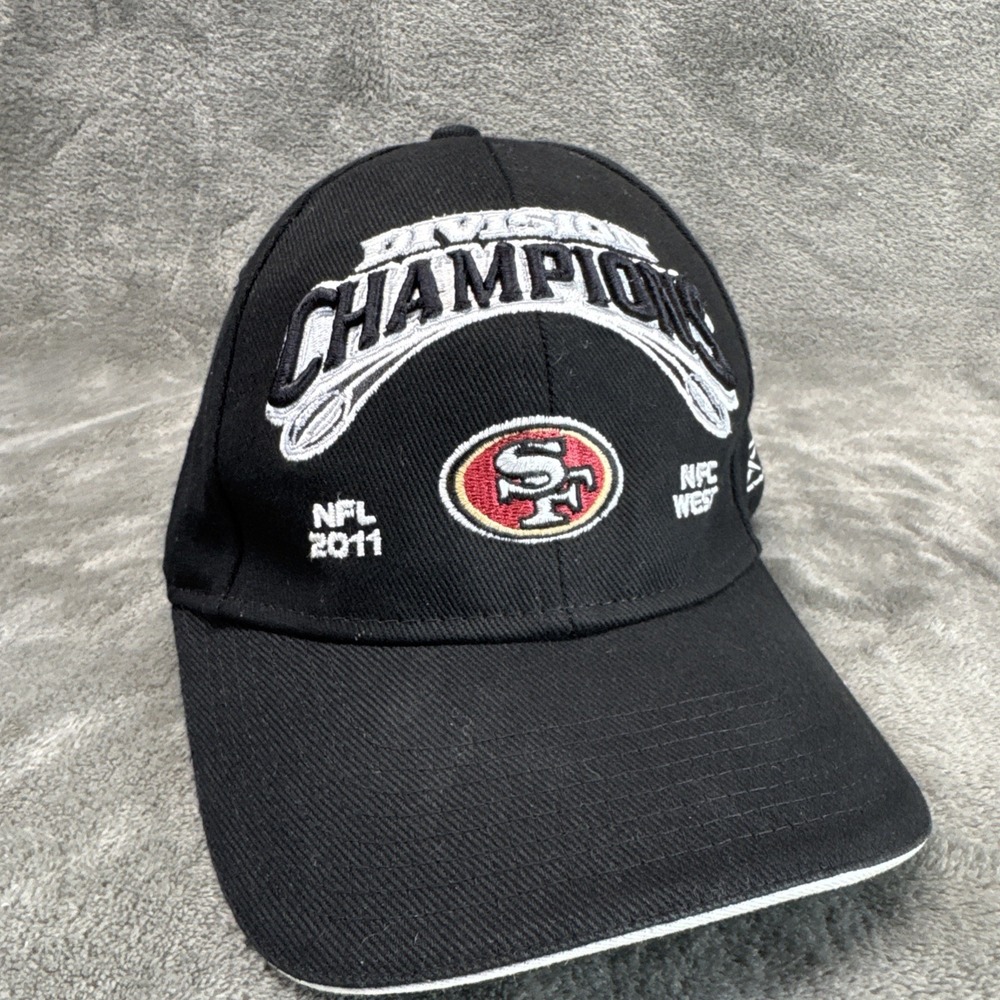 San Francisco 49ers NFL Team Apparel Hat Cap Division‎ Champions 2011 Reebok
